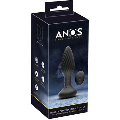 ANOS Fernsteuerbarer Vibro-Analplug - Sextoy ANOS Fernsteuerbarer Vibro-Analplug - Sextoy