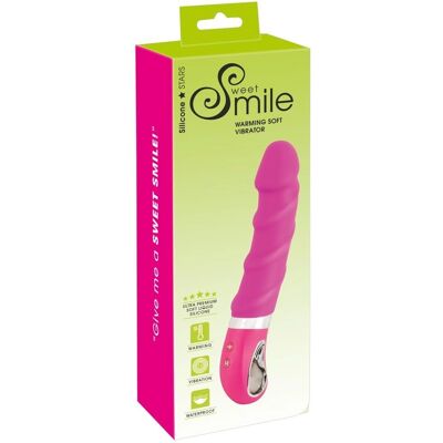 Sweet Smile Lämmin Pehmeä Vibraattori - 12 Vibrationtilaa, Vesitiivis, Uudelleenladattava Sweet Smile Lämmin Pehmeä Vibraattori - 12 Vibrationtilaa, Vesitiivis, Uudelleenladattava