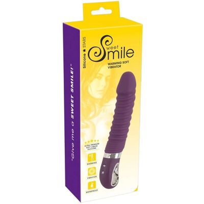 Sweet Smile Warming Soft Vibrator - 12 Modalità, Impermeabile, Ricaricabile Sweet Smile Warming Soft Vibrator - 12 Modalità, Impermeabile, Ricaricabile