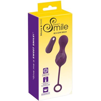 Sweet Smile RC Love Balls Pelotas vibratorias inalámbricas para suelo pélvico Sweet Smile RC Love Balls Pelotas vibratorias inalámbricas para suelo pélvico