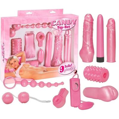 Boss of toys Set di Giocattoli Sessuali Candy - Rosa - 9 pezzi Boss of toys Set di Giocattoli Sessuali Candy - Rosa - 9 pezzi