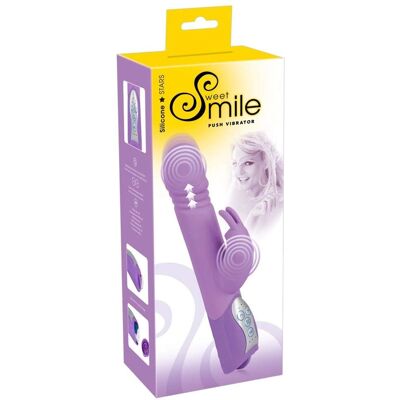Sweet Smile VPMKP Vibratore Coniglio Viola - spinta & vibrazione Sweet Smile VPMKP Vibratore Coniglio Viola - spinta & vibrazione