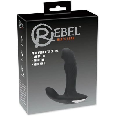 Rebel Plug con 3 funzioni - Tappo anale Rebel Plug con 3 funzioni - Tappo anale