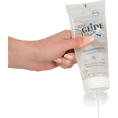 Vodou založený gel Just Glide 200ml - Lubrikant Vodou založený gel Just Glide 200ml - Lubrikant
