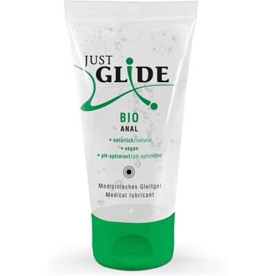 Lubrificante Anale Biologico Just Glide - 50 ml Lubrificante Anale Biologico Just Glide - 50 ml