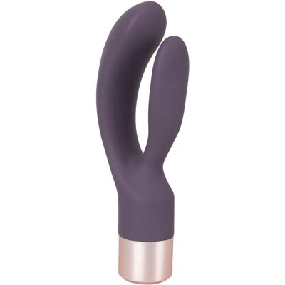 You2Toys Πολυτελές Βούβαλο Rabbit Vibrator Double Vibe - Αδιάβροχο, 15,3cm You2Toys Πολυτελές Βούβαλο Rabbit Vibrator Double Vibe - Αδιάβροχο, 15,3cm