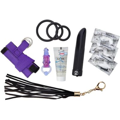 Zado Fetish Bag - 7-osainen bondage-setti aloittelijoille Zado Fetish Bag - 7-osainen bondage-setti aloittelijoille