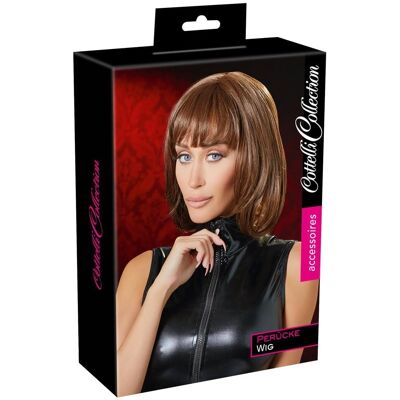 Perücke Bob Marron Cottelli - Accessoire pour déguisement/roleplay - Publicité Perücke Bob Marron Cottelli - Accessoire pour déguisement/roleplay - Publicité