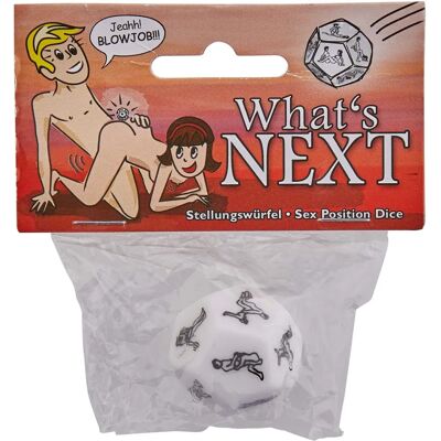 Générique Dé Coquin What's Next - Jeu érotique pour couples Générique Dé Coquin What's Next - Jeu érotique pour couples