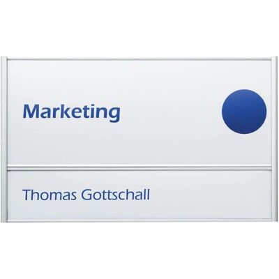 Ultradex - Türschild Serie silver 180x108mm Aluminium eloxiert - 180x108mm - Aluminium eloxiert - Door sign Ultradex - Türschild Serie silver 180x108mm Aluminium eloxiert - 180x108mm - Aluminium eloxiert - Door sign