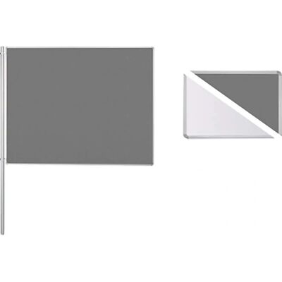 Ultradex Präsentationstafel 200x120cm Filz/Whiteboard - Erweiterbar Ultradex Präsentationstafel 200x120cm Filz/Whiteboard - Erweiterbar