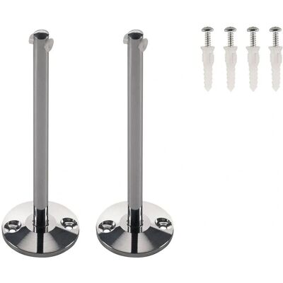 SLV Ceiling Mount Set - Chrome - Low-Voltage Cable System Accessories SLV Ceiling Mount Set - Chrome - Low-Voltage Cable System Accessories