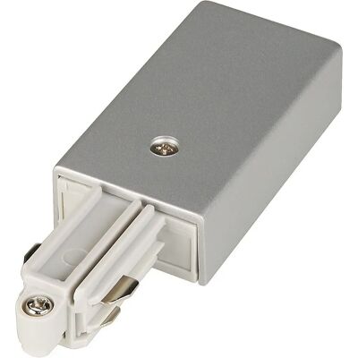 Alimentation de mise à la terre SLV pour rails haute tension - 230V, Argent Gris Alimentation de mise à la terre SLV pour rails haute tension - 230V, Argent Gris