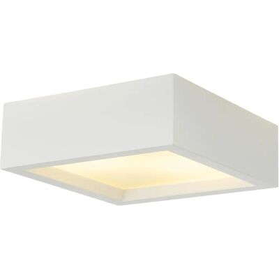 SLV PLASTRA 104 - Loftlampe - E27, Hvid, 2x25W SLV PLASTRA 104 - Loftlampe - E27, Hvid, 2x25W