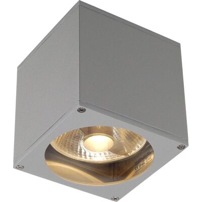 SLV BIG THEO Applique Murale - IP44 Extérieur, gris, GU10, 75W max - Publicité SLV BIG THEO Applique Murale - IP44 Extérieur, gris, GU10, 75W max - Publicité