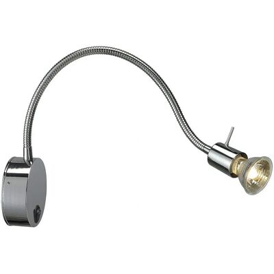 SLV Wandleuchte - Verstellbar, Chrom, GU10, 50W - Wand- und Deckenleuchten SLV Wandleuchte - Verstellbar, Chrom, GU10, 50W - Wand- und Deckenleuchten