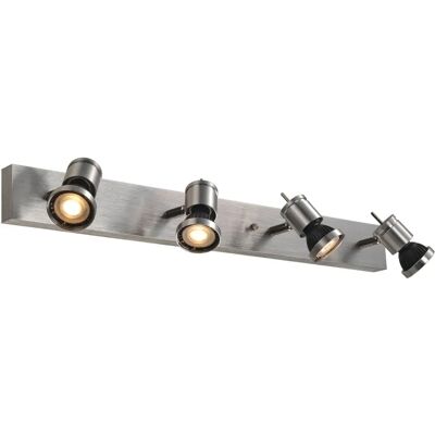 SLV ASTO 4 Wand- und Deckenleuchte - Vierflammig, gebürstetes Aluminium, max 300W SLV ASTO 4 Wand- und Deckenleuchte - Vierflammig, gebürstetes Aluminium, max 300W