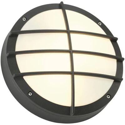 SLV Bulan Grid Außenwandleuchte - IP55 - 2x E27 - Anthrazit SLV Bulan Grid Außenwandleuchte - IP55 - 2x E27 - Anthrazit