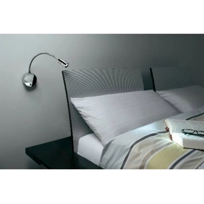SLV DIO FLEX PLATE - Verstellbare LED-Wandleuchte - Chrom - 1,9W - 3000K SLV DIO FLEX PLATE - Verstellbare LED-Wandleuchte - Chrom - 1,9W - 3000K