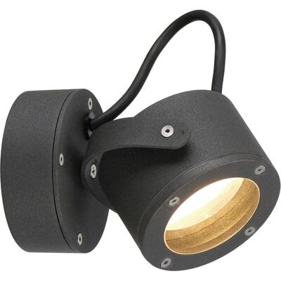 SLV Sitra 360 Anthrazit Außenwand- und Deckenleuchte GX53 - Beleuchtungskörper SLV Sitra 360 Anthrazit Außenwand- und Deckenleuchte GX53 - Beleuchtungskörper