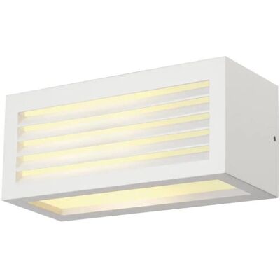 SLV BOX-L Applique extérieure blanche - E27, 18W, IP54 - Publicité SLV BOX-L Applique extérieure blanche - E27, 18W, IP54 - Publicité