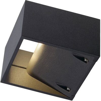 SLV LOGS WAND Wandlampe - Quadrat, Anthrazit - LED 8W SLV LOGS WAND Wandlampe - Quadrat, Anthrazit - LED 8W