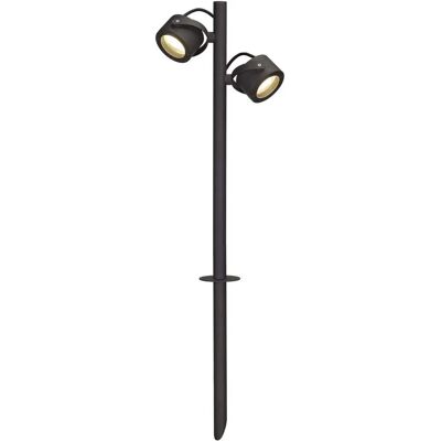 SLV Sitra 360 SL Spike - Außen Erdspießleuchte, Anthrazit, 2x GX53, 9W SLV Sitra 360 SL Spike - Außen Erdspießleuchte, Anthrazit, 2x GX53, 9W