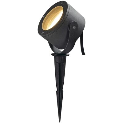 SLV Außen-Spießleuchte - IP44, 9W, Anthrazit, GX53, Verstellbar SLV Außen-Spießleuchte - IP44, 9W, Anthrazit, GX53, Verstellbar