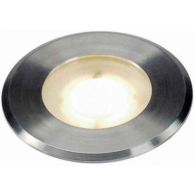 SLV Edelstahl-Außenbodenleuchte IP67, 3000K, 4,3W LED SLV Edelstahl-Außenbodenleuchte IP67, 3000K, 4,3W LED