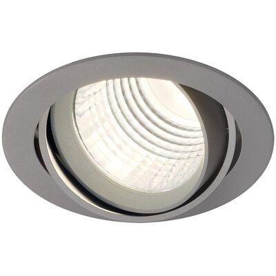 SLV Nuovo Tria DLMI Incasso LED - 4000K, rotondo, grigio argento - Downlights SLV Nuovo Tria DLMI Incasso LED - 4000K, rotondo, grigio argento - Downlights