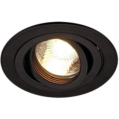 SLV NEW TRIA GU10 Redonda negra - Downlight SLV NEW TRIA GU10 Redonda negra - Downlight