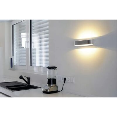 SLV ASSO 300 Wandlampe - Warmweiß, 12W, Aluminium SLV ASSO 300 Wandlampe - Warmweiß, 12W, Aluminium