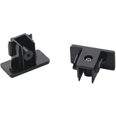 SLV Schwarze Endkappen für 1-Phasen-HV-Stromschiene - Zubehör SLV Schwarze Endkappen für 1-Phasen-HV-Stromschiene - Zubehör