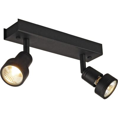 SLV Puri Schwarze Decken- & Wandleuchte - Verstellbar GU10 - Decken- und Wandleuchte SLV Puri Schwarze Decken- & Wandleuchte - Verstellbar GU10 - Decken- und Wandleuchte