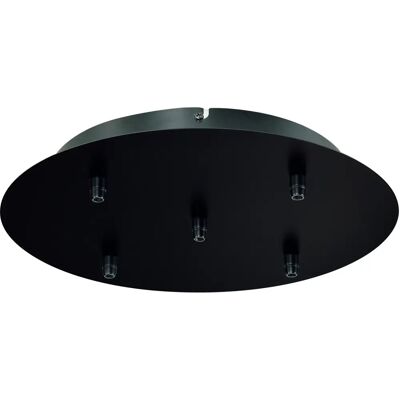 SLV Grande Rosetta da Soffitto Bianca - 5 Uscite, Rotonda, Nera - Tipo di Soffitto SLV Grande Rosetta da Soffitto Bianca - 5 Uscite, Rotonda, Nera - Tipo di Soffitto