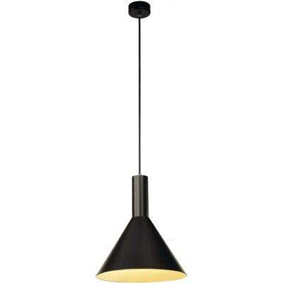 SLV PHELIA - Innendørs pendellampe - Ø 27,5cm - Svart/Hvit - E27 - 23W Max SLV PHELIA - Innendørs pendellampe - Ø 27,5cm - Svart/Hvit - E27 - 23W Max
