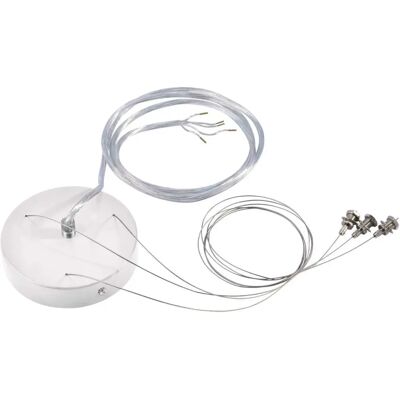 SLV 135251 Weißes Pendellicht Zubehörset - Pendant Light Accessory Set SLV 135251 Weißes Pendellicht Zubehörset - Pendant Light Accessory Set