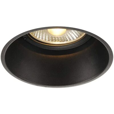 SLV HORN-T Einbauleuchte - Schwarz, GU10, 75W, IP20 SLV HORN-T Einbauleuchte - Schwarz, GU10, 75W, IP20