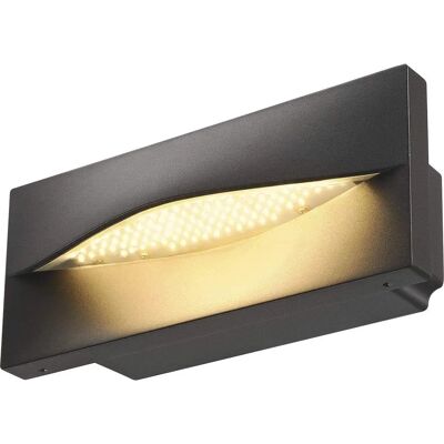 SLV ADI Außen-Wandlampe - LED 18W, IP55, Anthrazit - Wandeinbauleuchte SLV ADI Außen-Wandlampe - LED 18W, IP55, Anthrazit - Wandeinbauleuchte