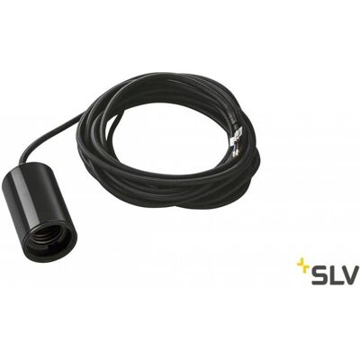 SLV FITU Pendelleuchte - 9,1cm Schwarz E27 60W SLV FITU Pendelleuchte - 9,1cm Schwarz E27 60W
