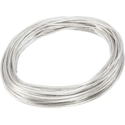 SLV Câble basse tension blanc 20m - Câble électrique - Publicité SLV Câble basse tension blanc 20m - Câble électrique - Publicité
