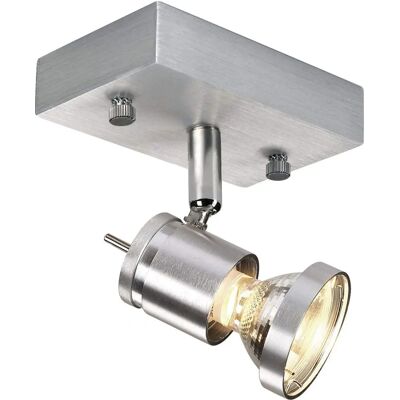 SLV Souvereen Qpar51 Wand-Deckenleuchte Aluminium Spot - Wandleuchten und Deckenleuchten SLV Souvereen Qpar51 Wand-Deckenleuchte Aluminium Spot - Wandleuchten und Deckenleuchten