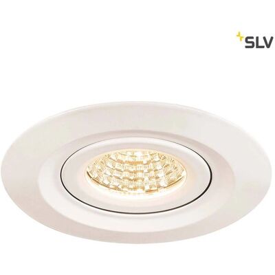 SLV KINI Außen-Deckeneinbauleuchte - LED, 12W, 3000K, IP65, Weiß, Drehbar SLV KINI Außen-Deckeneinbauleuchte - LED, 12W, 3000K, IP65, Weiß, Drehbar