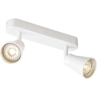 SLV AVO Doppel Innenleuchte - GU10, 2x50W, Weiß SLV AVO Doppel Innenleuchte - GU10, 2x50W, Weiß