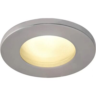 SLV DOLIX OUT Einbaudeckenleuchte - Chrom-Matt - Rund - GU10 50W Max SLV DOLIX OUT Einbaudeckenleuchte - Chrom-Matt - Rund - GU10 50W Max