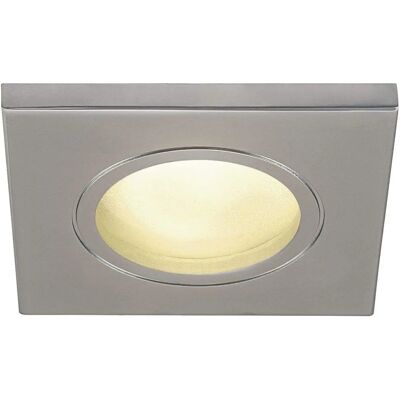 Luminaire Mur/Plafond GU10 Titanium SLV - Carré IP65 - Publicité Luminaire Mur/Plafond GU10 Titanium SLV - Carré IP65 - Publicité