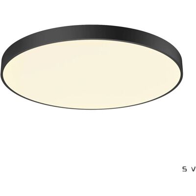 SLV MEDO 90 Ambient Taklampe - Dimbar 3000K-4000K - Svart SLV MEDO 90 Ambient Taklampe - Dimbar 3000K-4000K - Svart