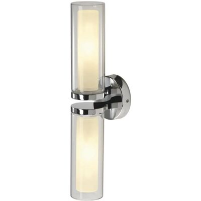 SLV WL 106 Wandleuchte - Doppelglas - Chrom - E14 - 40W Max SLV WL 106 Wandleuchte - Doppelglas - Chrom - E14 - 40W Max