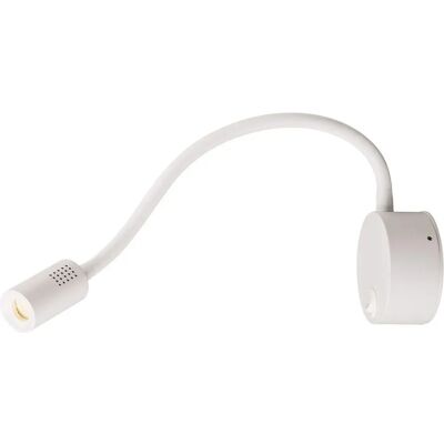 SLV DIO FLEX PLATE - Weiße LED Wandlampe mit flexiblem Arm - Innenbereich SLV DIO FLEX PLATE - Weiße LED Wandlampe mit flexiblem Arm - Innenbereich