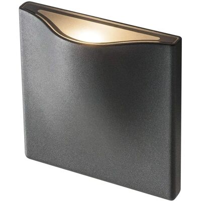 SLV VILUA Außenwandleuchte - 3000K, IP54, 9W, Aluminium SLV VILUA Außenwandleuchte - 3000K, IP54, 9W, Aluminium